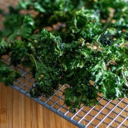 Salt and Vinegar Kale Chips