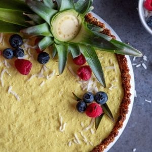 Vegan and gluten free pineapple tart