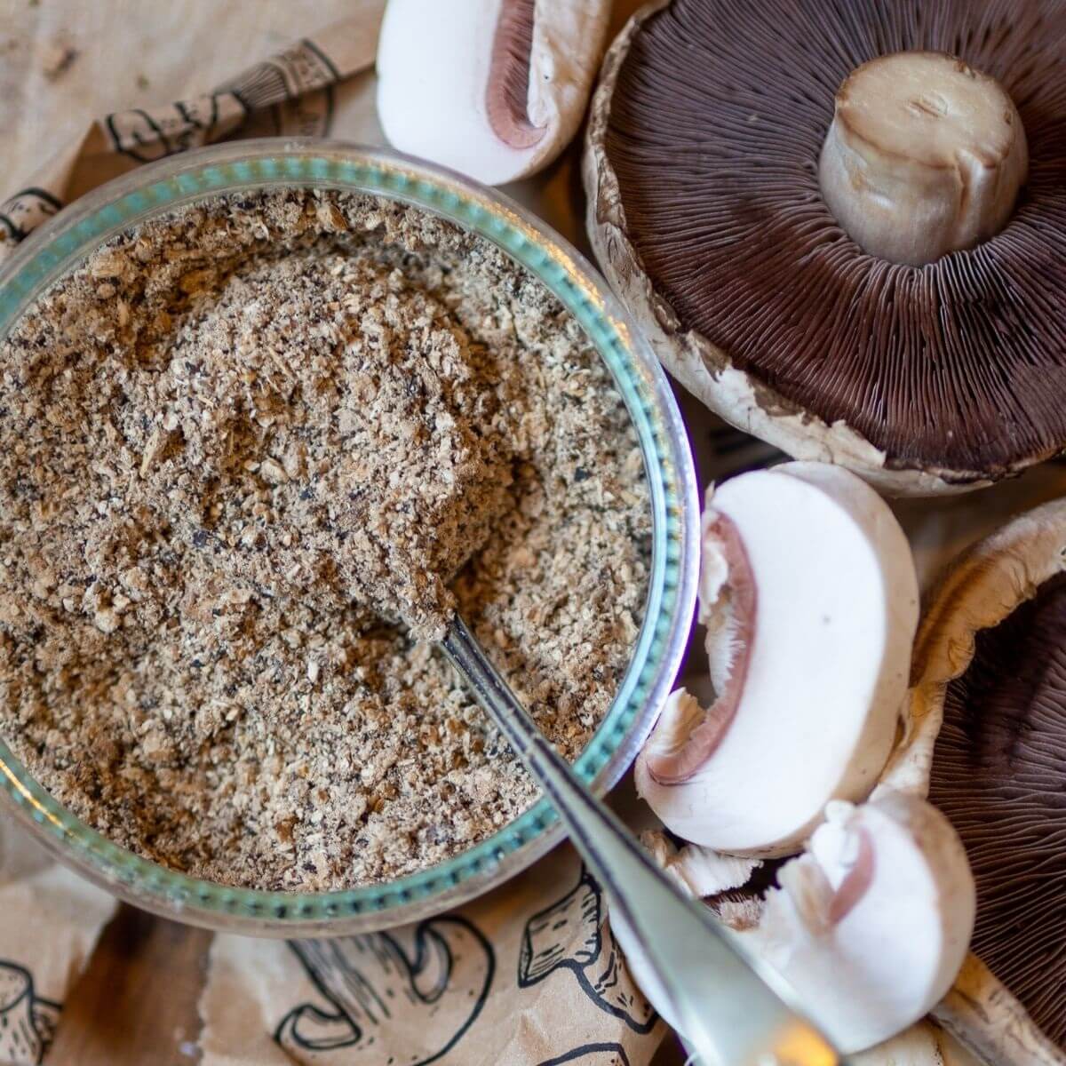 Dehydrated Mushroom Powder Seasoning - Modern Vegan Guide